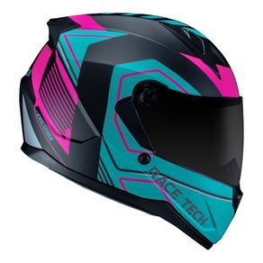 CAPACETE RACE TECH SECTOR EXILIO FUCSIA 58/M