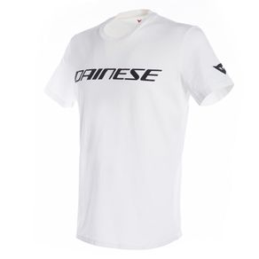 CAMISETA DAINESE LOGO BRANCO/PRETO XL