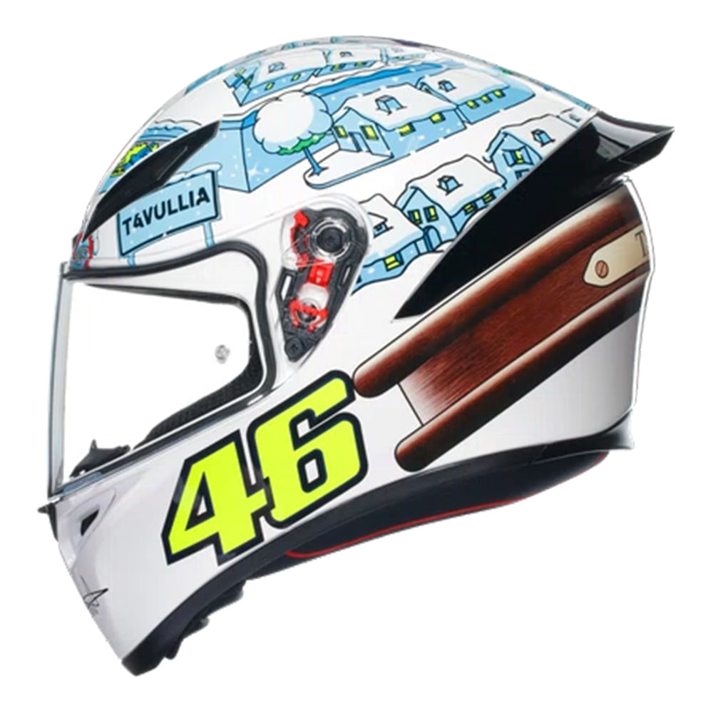 AGV BRASIL - CAPACETE K1S ROSSI WINTER TEST 17 - AGV