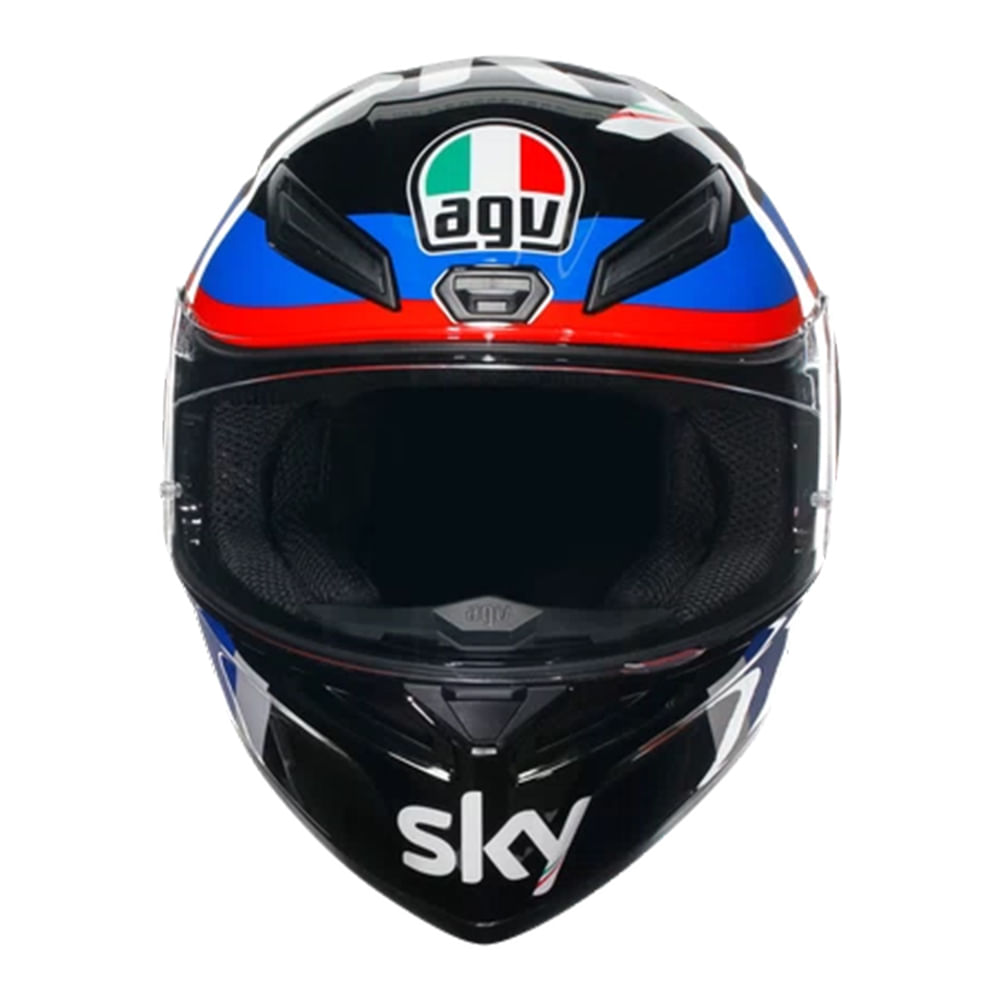セキュリティ・セーフティ AGV K1 008-VR46 SKY RACING TEAM BLACKRED AGV BRASIL - CAPACETE K1S VR46 SKY RACING TEAM - AGV