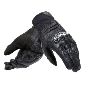 DAINESE LUVA CARBON 4 SHORT LEATHER PRETO S