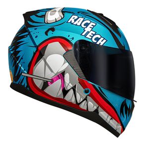CAPACETE RACE TECH SECTOR NHAC AZUL 54/XS