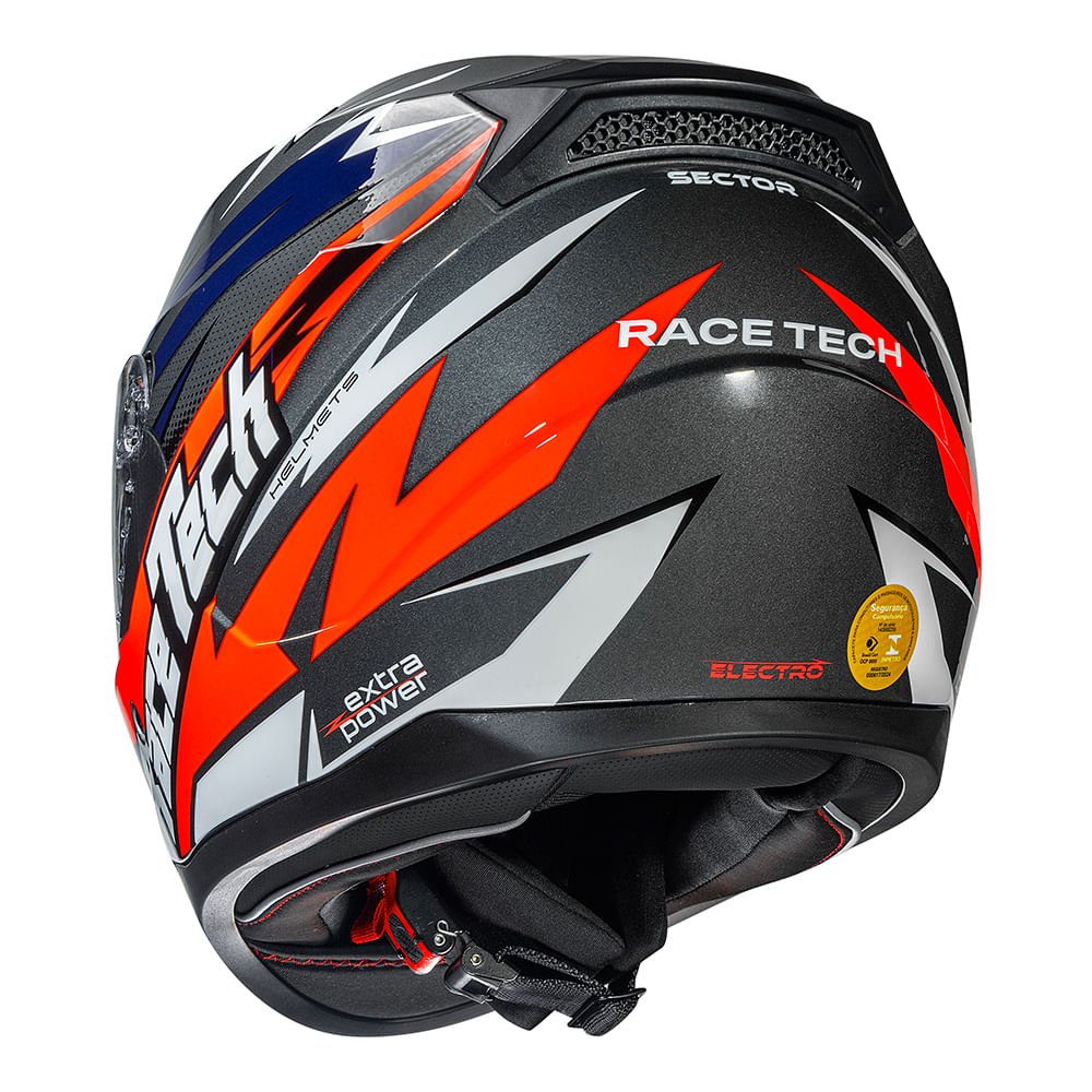 RACE TECH BRASIL - CAPACETE SECTOR ELECTRO - Race Tech