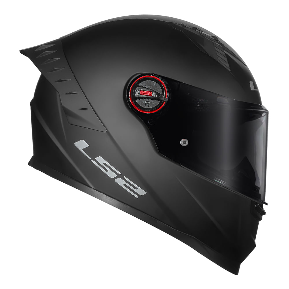 LS2 FF358 Classic Pro Monocolor Preto Fosco