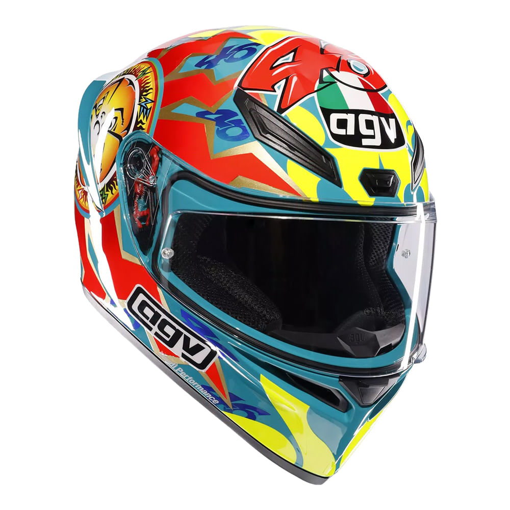 AGV BRASIL - CAPACETE K1S ROSSI MUGELLO 1999 REPLICA - AGV