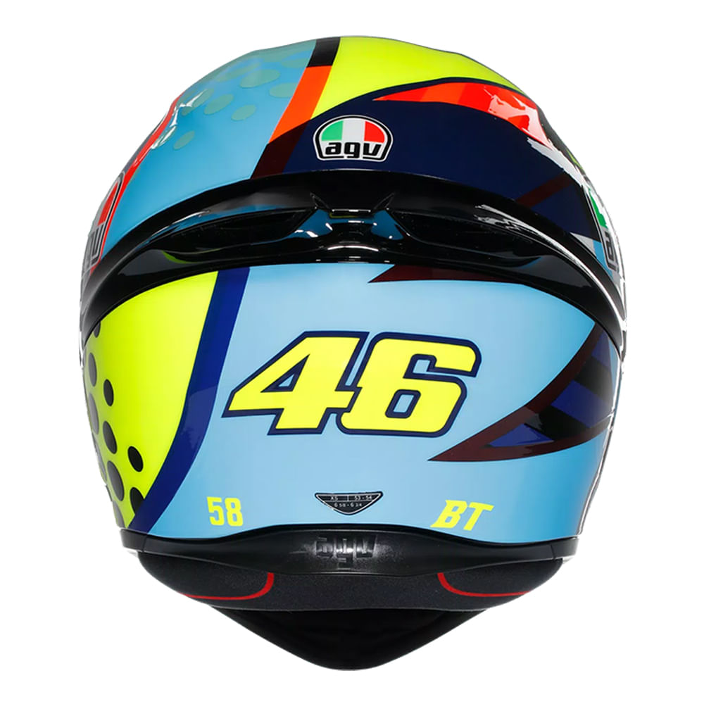 AGV BRASIL - CAPACETE K1S ROSSI WINTER TEST 2020 REPLICA - AGV