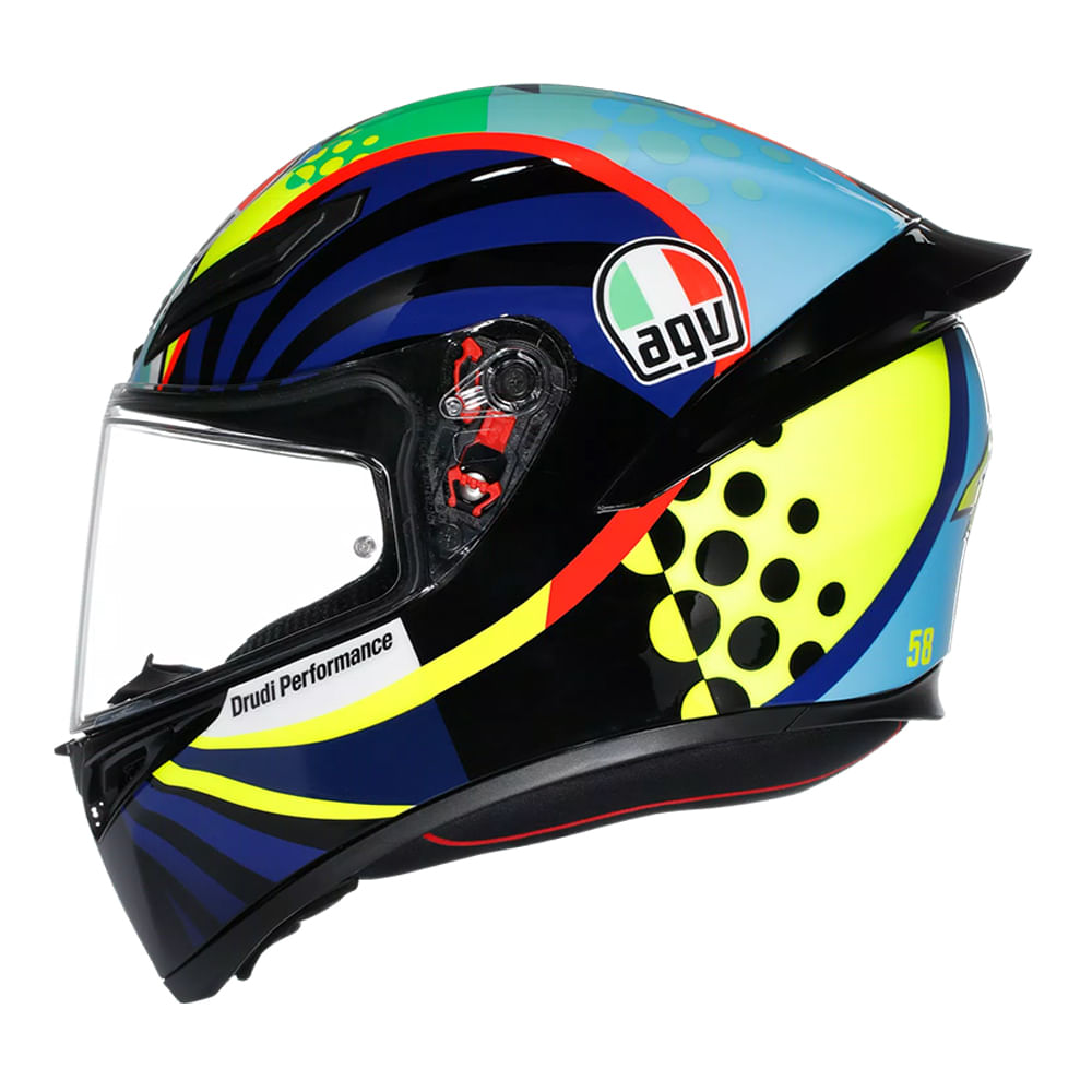 AGV BRASIL - CAPACETE K1S ROSSI WINTER TEST 2020 REPLICA - AGV